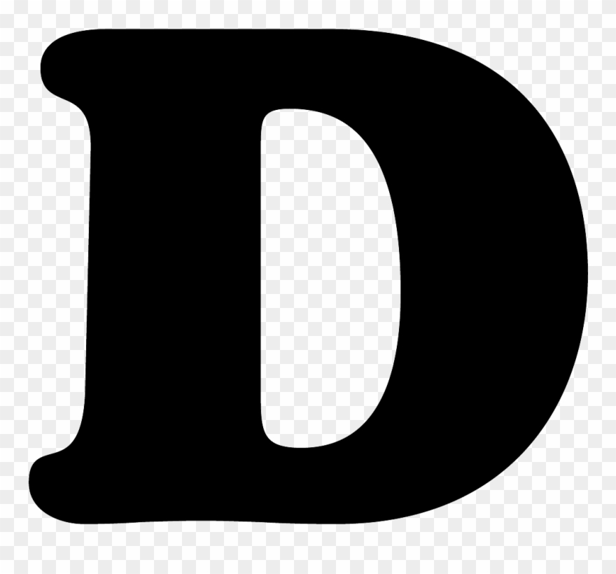 Letter D Png.