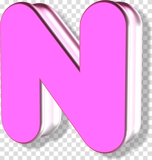 Pink letter \