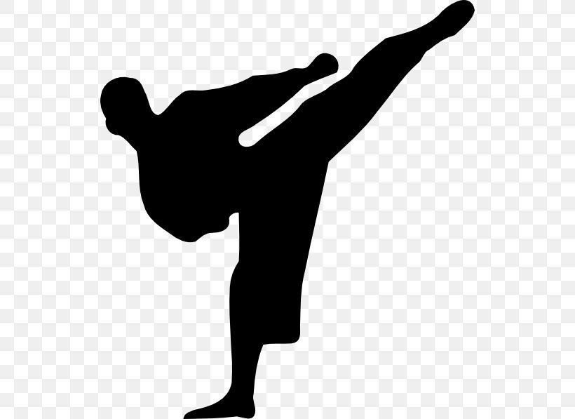 Karate Kickboxing Martial Arts Clip Art, PNG, 534x597px.