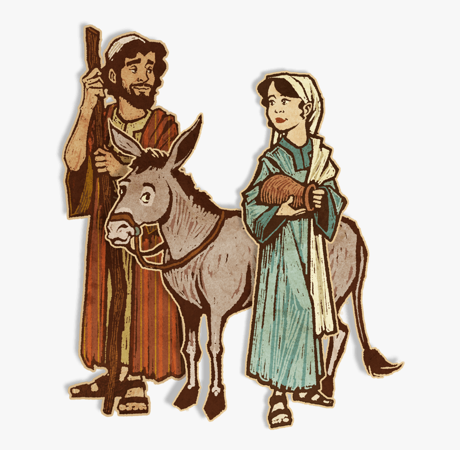 Donkey Clipart Mary Joseph 27 700 X 820 Dumielauxepices.