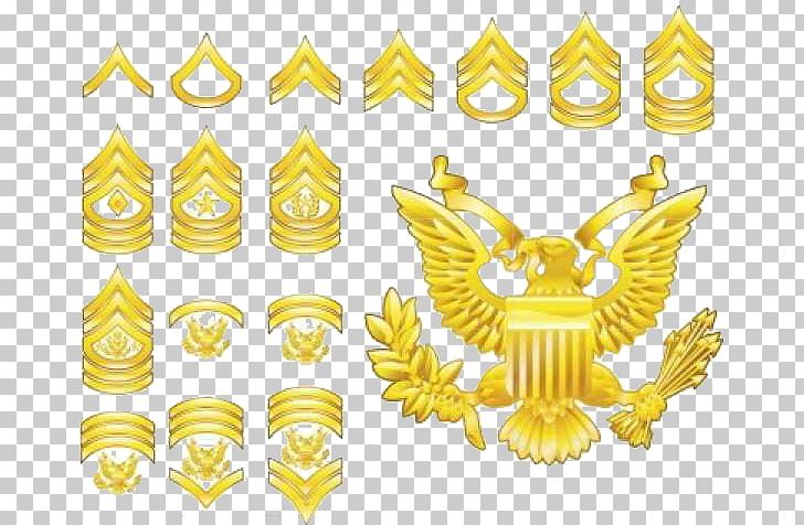 Military Rank United States Army Enlisted Rank Insignia PNG.