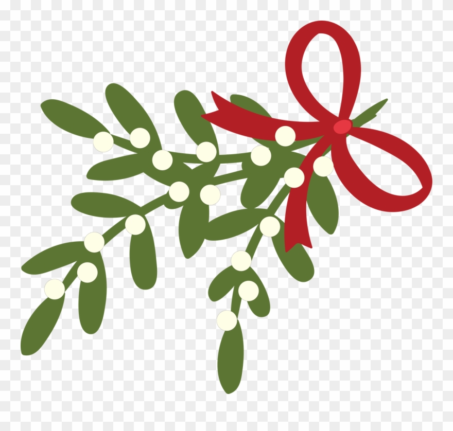 Mistletoe Svg Cut File.