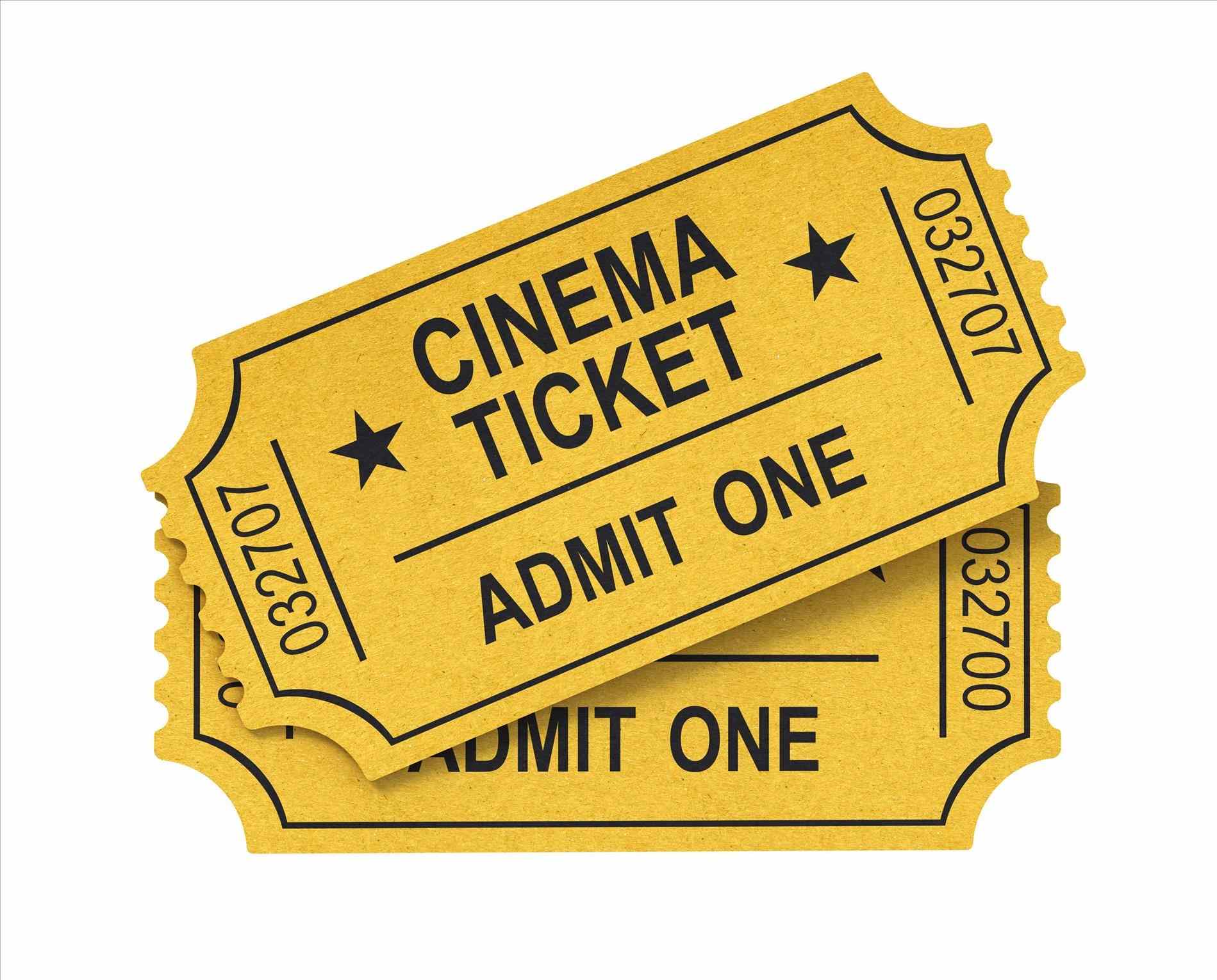 448 Movie Ticket free clipart.