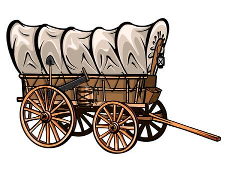 Pioneer wagon clipart 1 » Clipart Station.