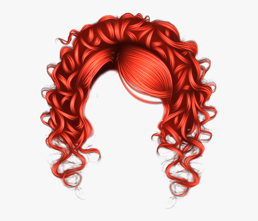 Transparent Wig Clipart.