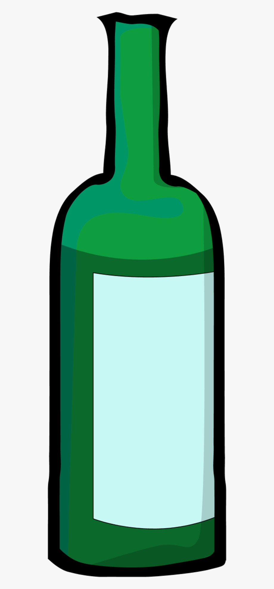 Bottle Clipart Green Bottle.