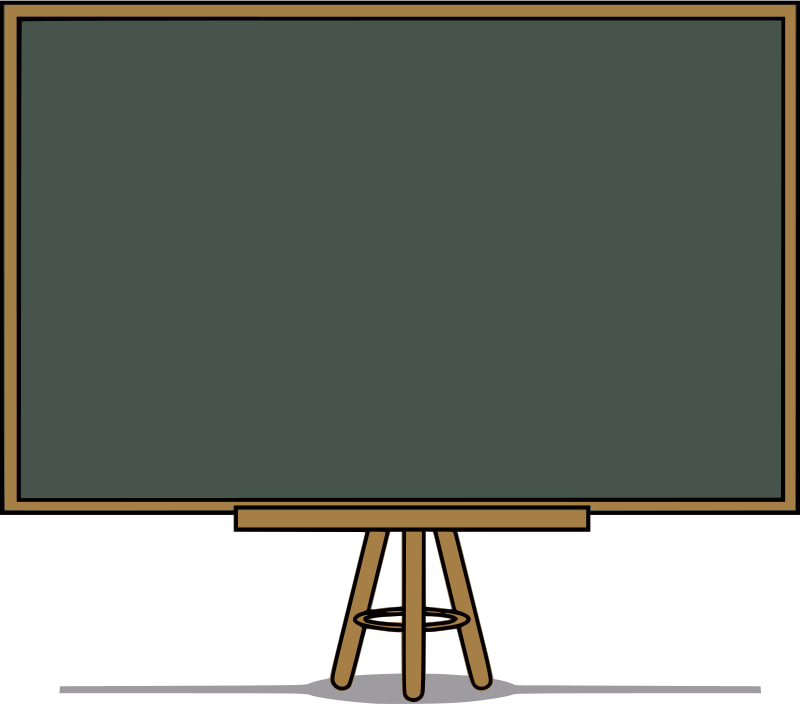 Free Clipart: Chalkboard.