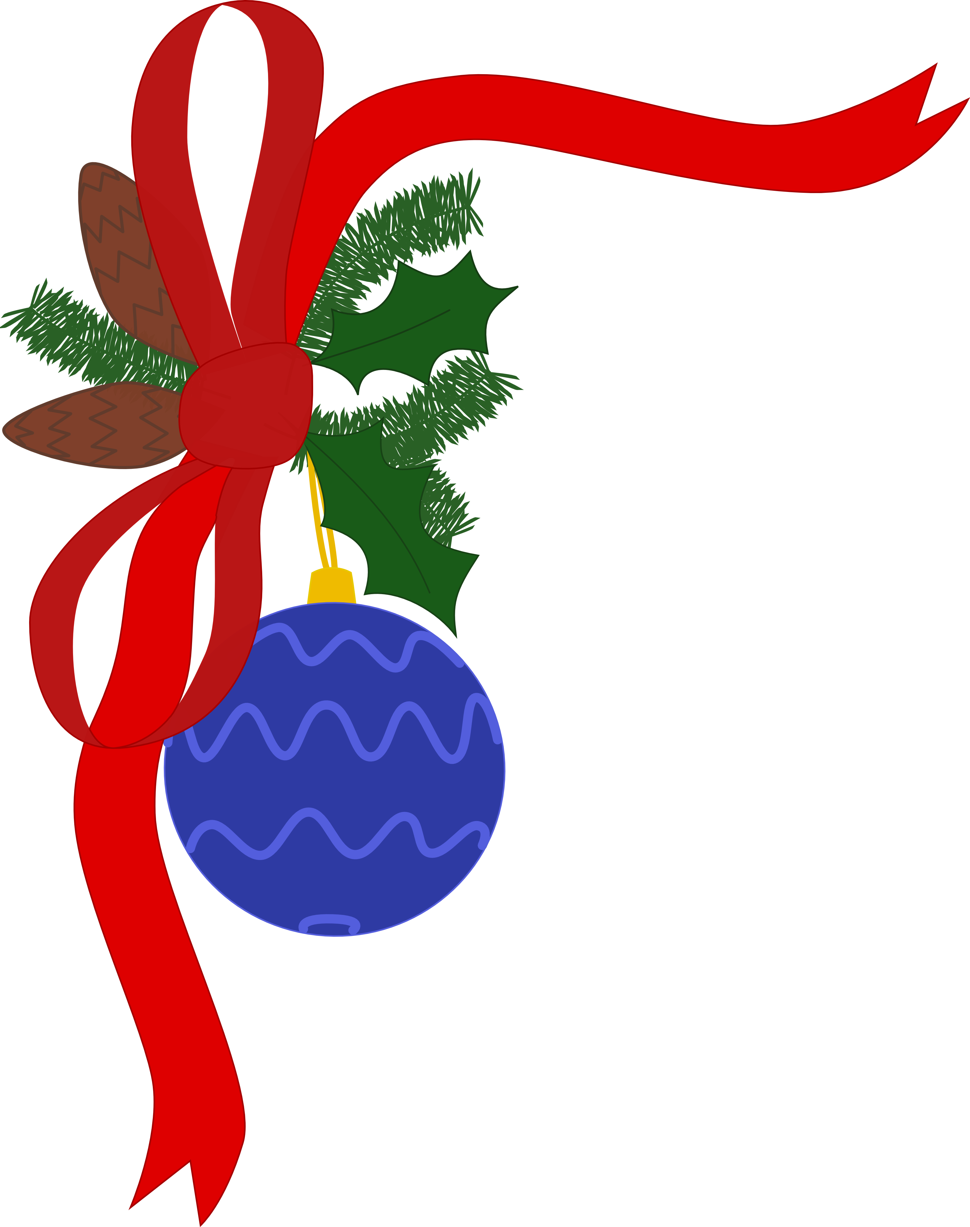 Christmas Symbols Clip Art.