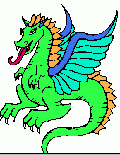 Dragons Clip Art.