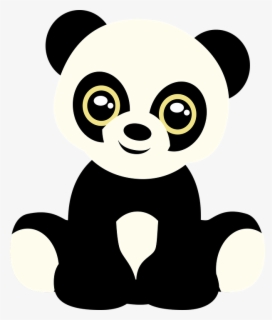 Free Cute Panda Clip Art with No Background.