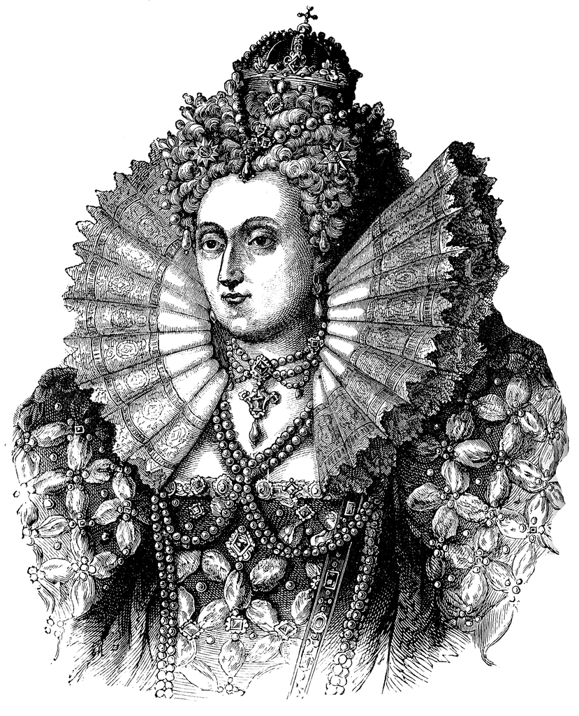 Queen Elizabeth I of England.