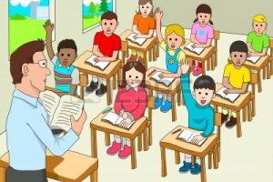 Students In Classroom Clipart.