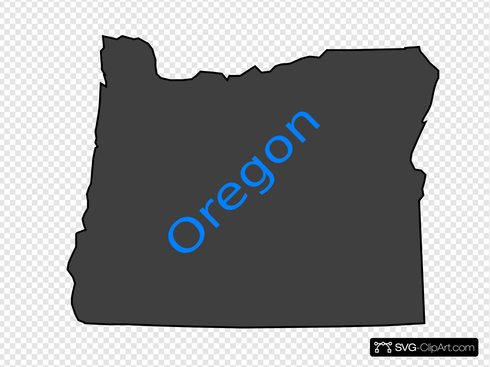 Oregon Clip art, Icon and SVG.