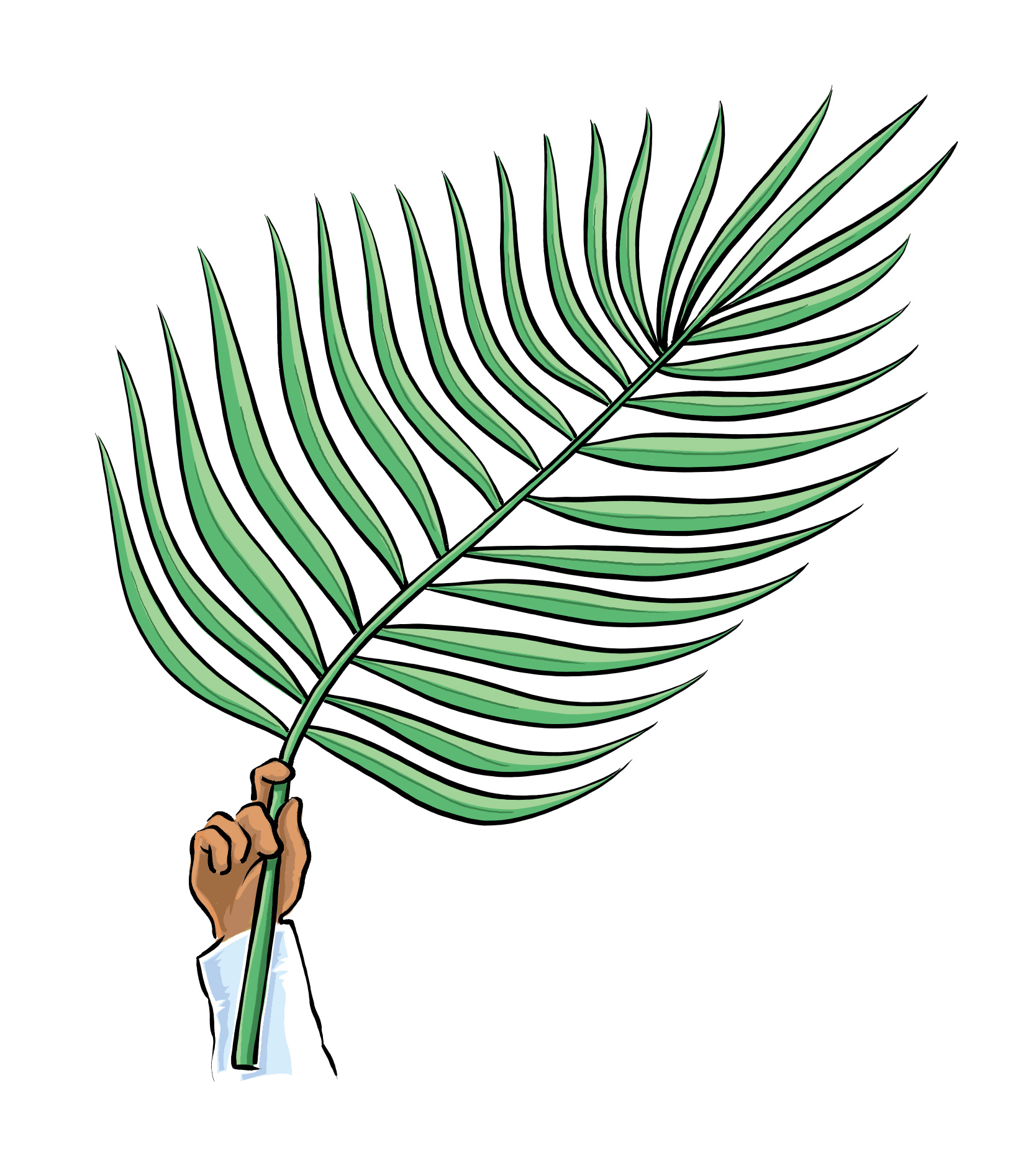 Free clipart palm sunday 3 » Clipart Station.