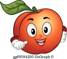 Peach Clip Art.