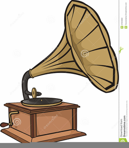 Edison Phonograph Clipart.