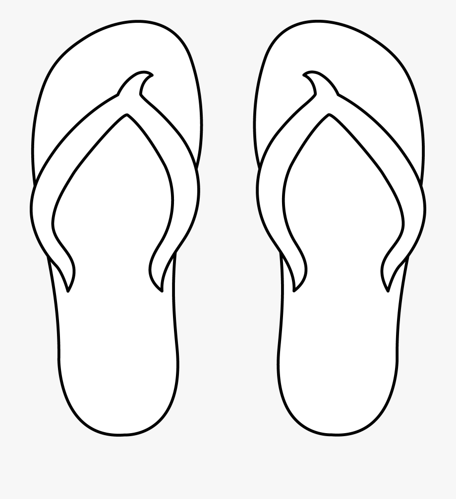 Shoe Clipart Thong.