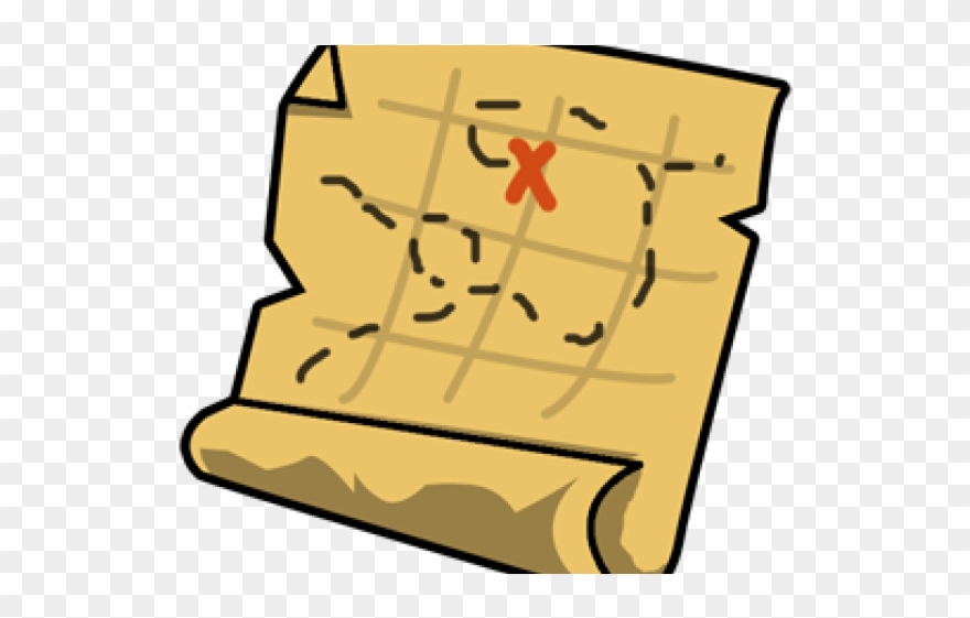 Pirate Map Clipart.