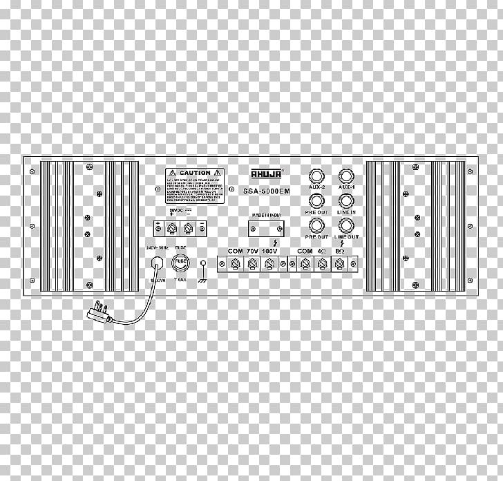 Audio Power Amplifier Public Address Systems Wiring Diagram.