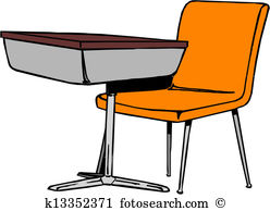 School chair Clip Art and Illustration. 1,652 school chair clipart.