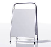 Clipart of Blank sandwich board k1675021.