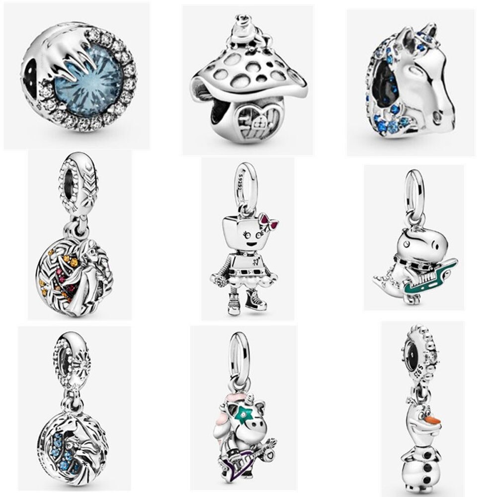 2019 New Aniaml Character Charms 925 Sterling Silver Duck Music Drog  Pendant Beads For Bracelets Jewelry Accessories From Homejewelry, $21.54.