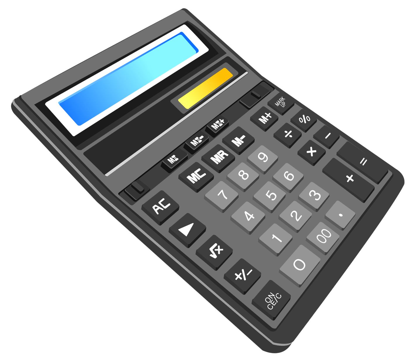 Calculator Transparent PNG Clipart.