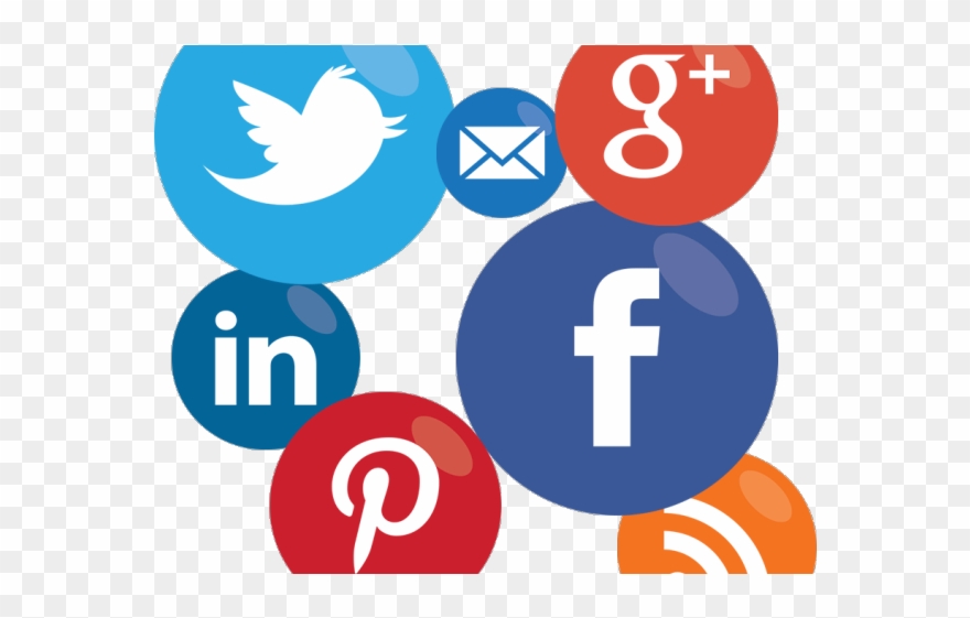 Social Media Icons Clipart Social Marketing.