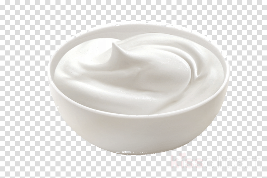 white cream crème fraîche sour cream whipped cream clipart.