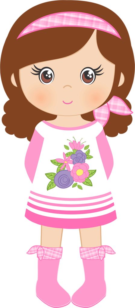 small Girl clip art.