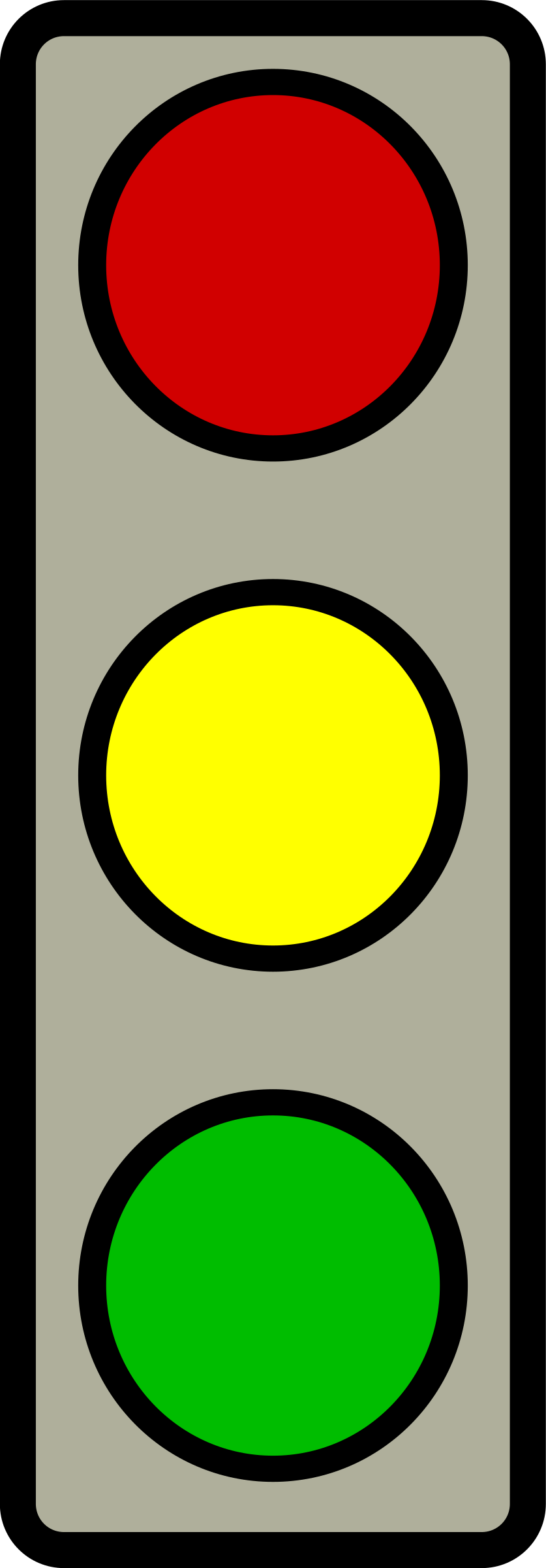 Traffic Light Cartoon clipart.