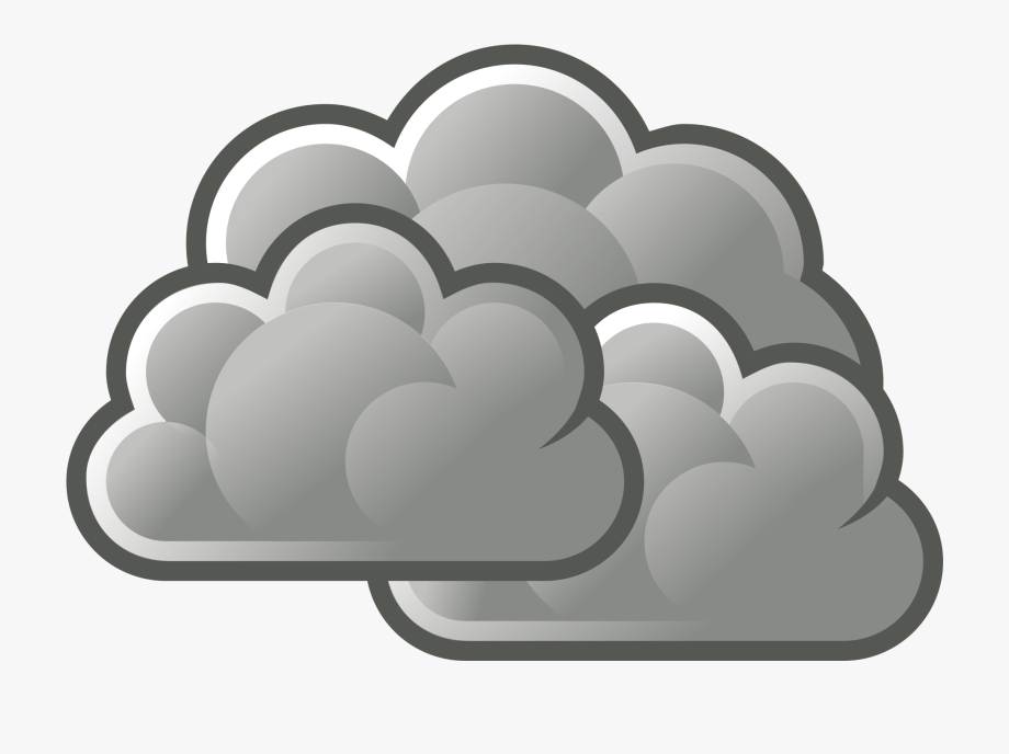 Its Cloudy Clipart.