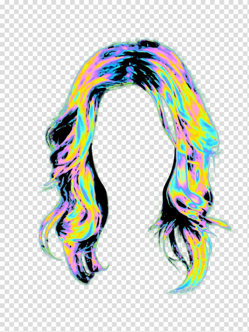 PicsArt Studio Wig Selfie Holography Hair, hair style.