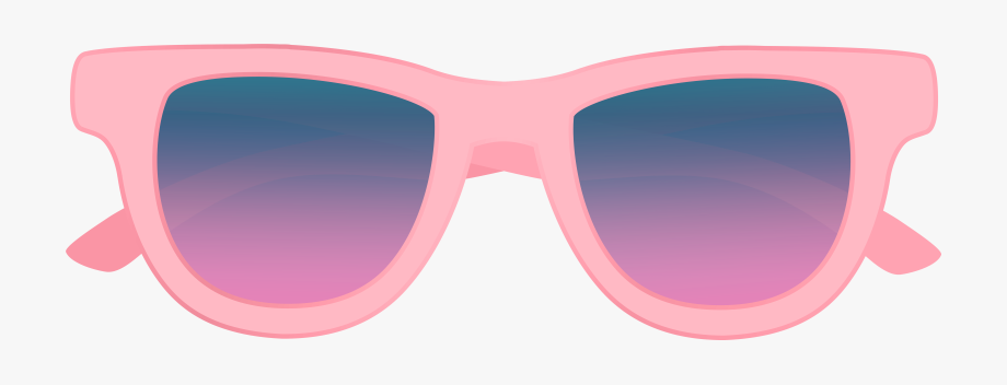 Glasses Clipart Pink.