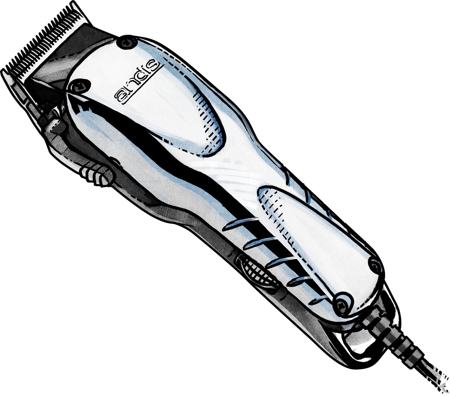 Barber Clippers Clip Art.