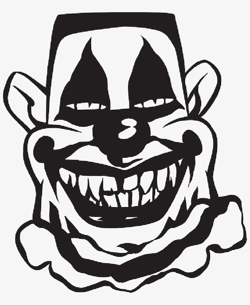 Scary Clown Silhouette At Getdrawings.