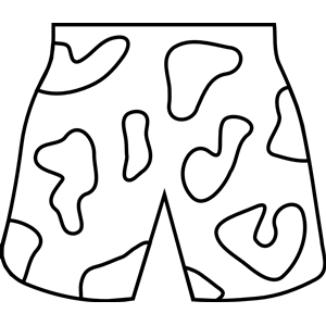 Clothes Clipart Black And White.