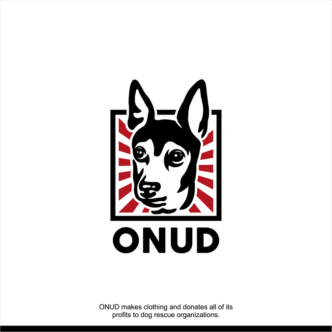 SAVE DOGS by designing a stencil logo for clothing brand.