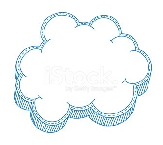 Cloud Frame premium clipart.