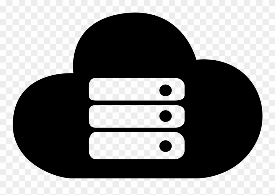 Cloud Server Clipart Transparent.