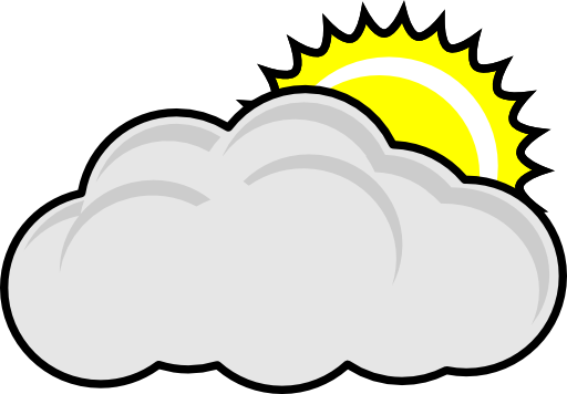 Cloudy Weather Clipart.