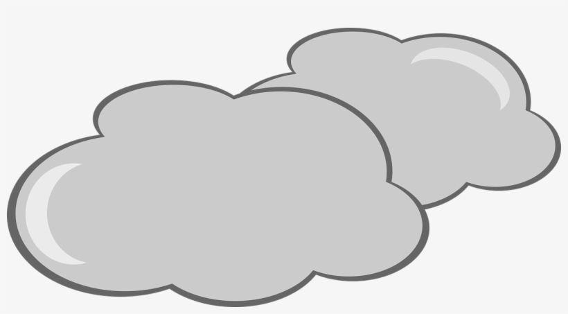 Cloudy Weather Clip Art.