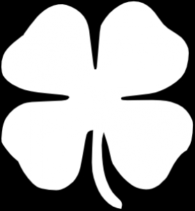 Clover Clip Art Black And White Free.