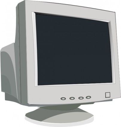 Crt Monitor Clipart.