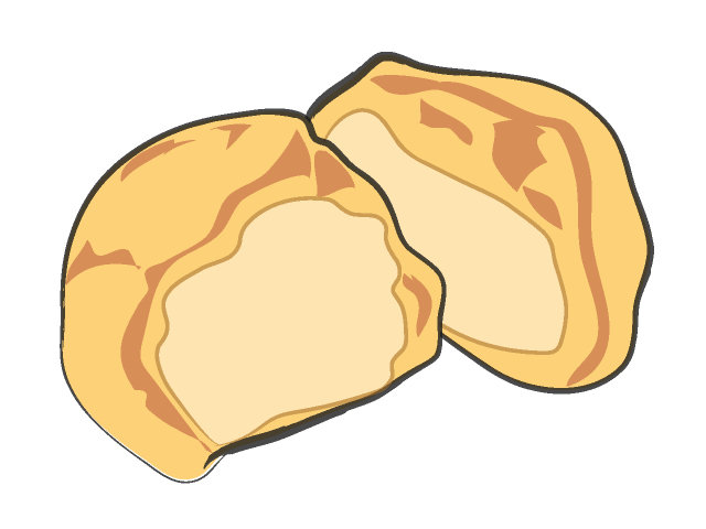 Cream Puff Clipart.