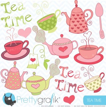 Teapot clipart, commercial use, vector graphics, digital clip art.