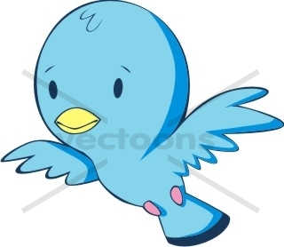 Cute Flying Bird Clip Art Pictures to Pin on Pinterest.