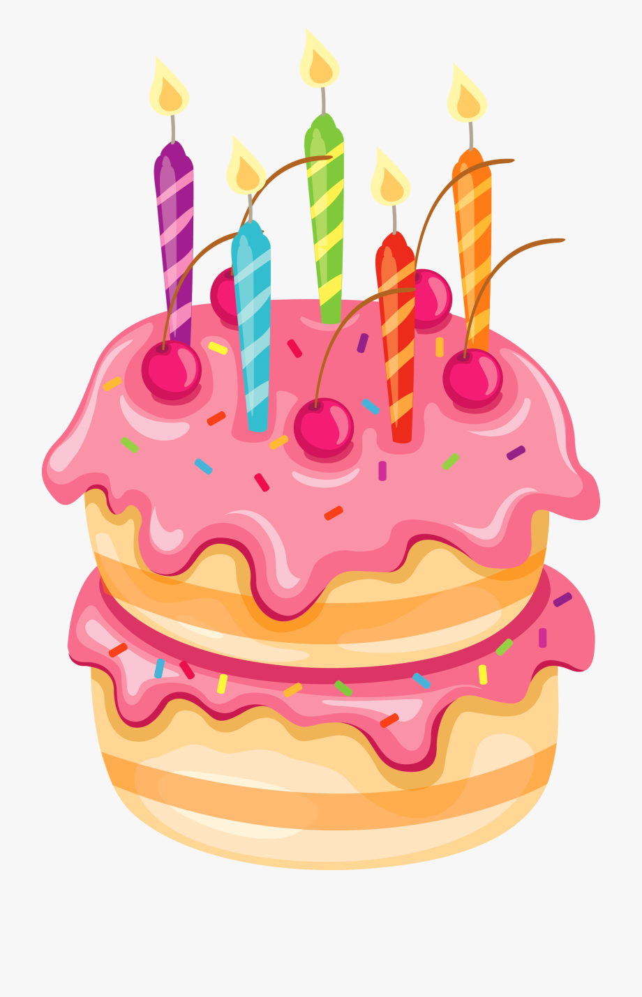 Birthday Cakes Clipart.