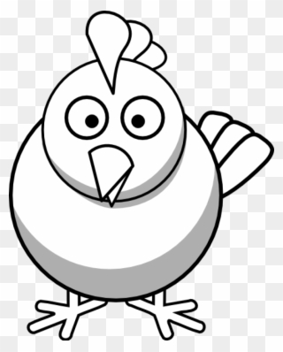 Free PNG Chicken Clipart Black And White Clip Art Download.