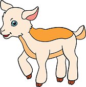 Free Baby Goat Clipart and Vector Graphics.